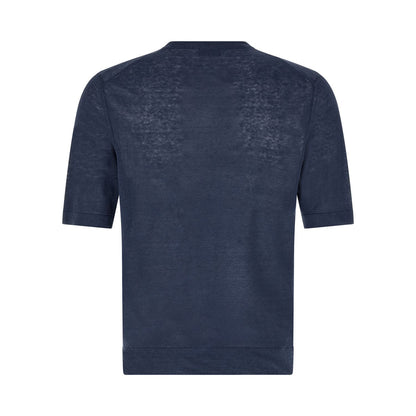 Ballantyne Blue Linen T-Shirt