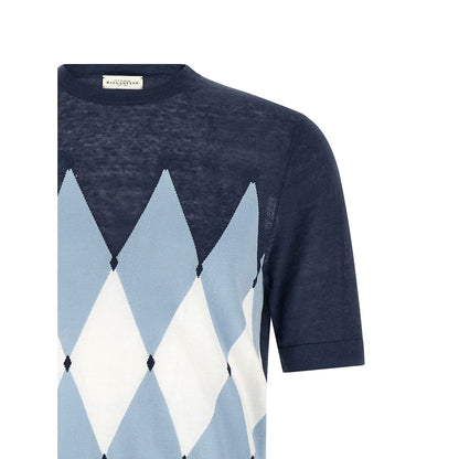 Ballantyne Blue Linen T-Shirt