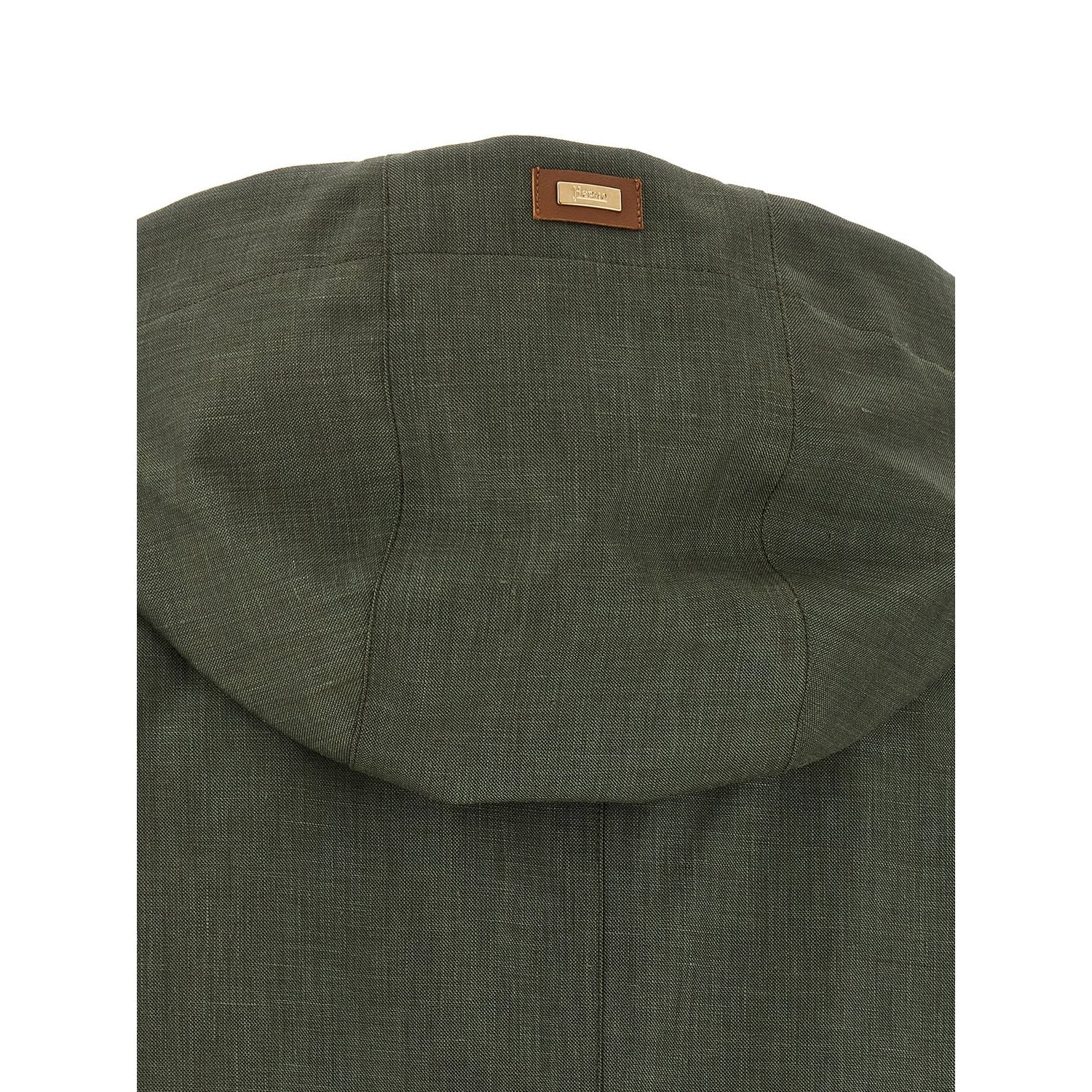 Herno Bicolor Linen Coat