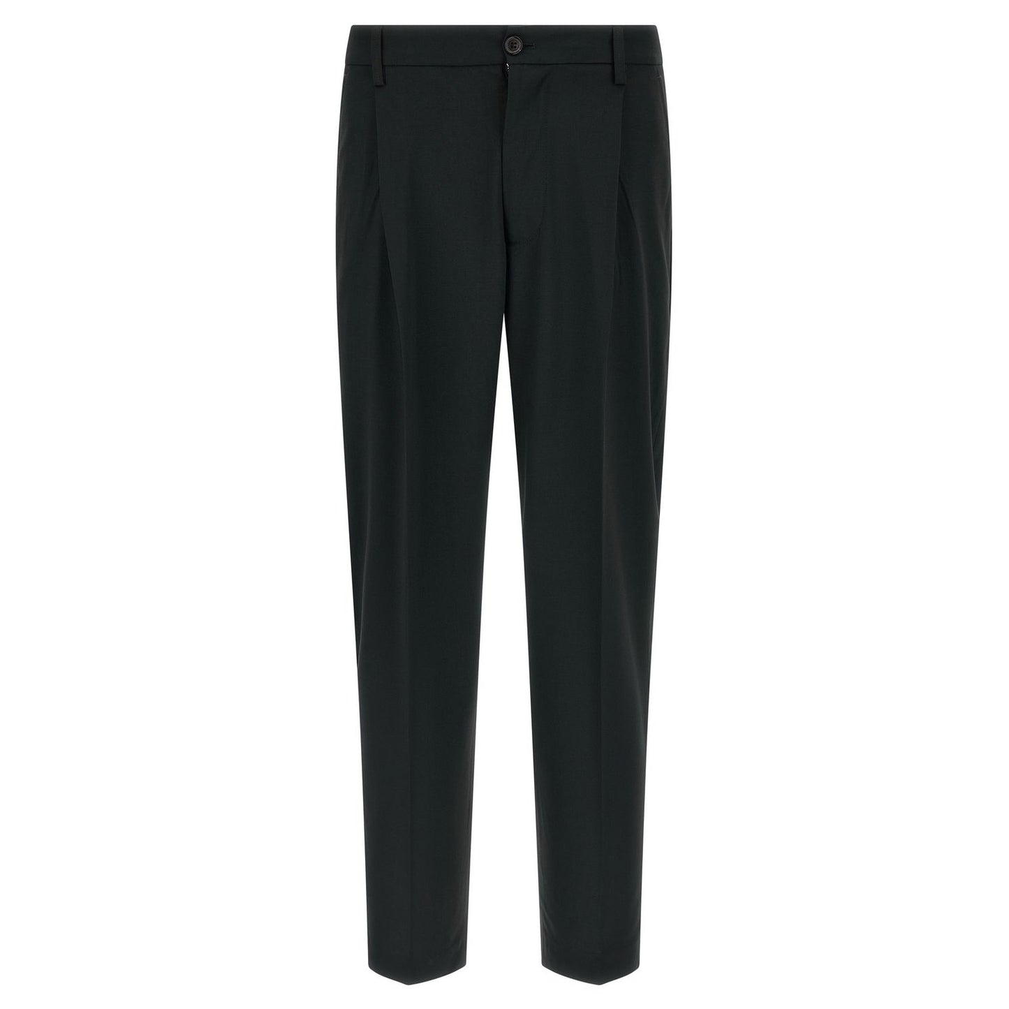 Department 5 Black Polyester Casual Pants