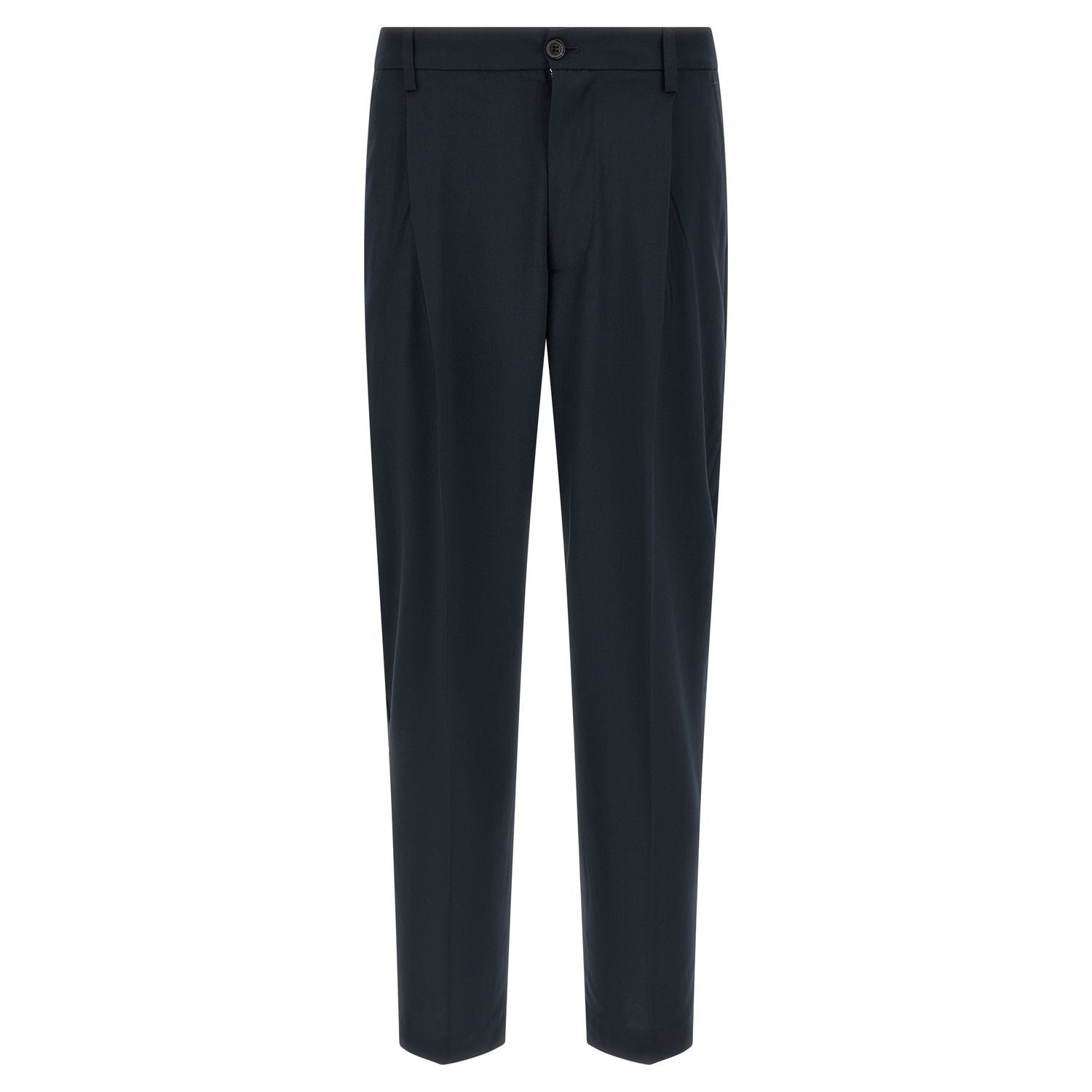 Department 5 Blue Polyester Casual Pants