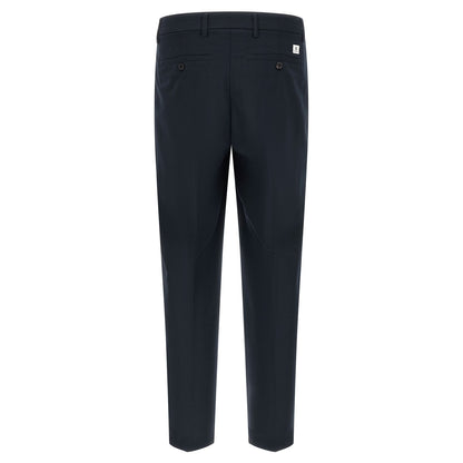 Department 5 Blue Polyester Casual Pants
