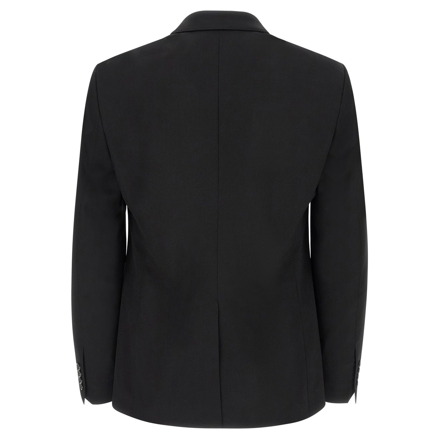 Dolce & Gabbana Black Virgin Wool Blazer