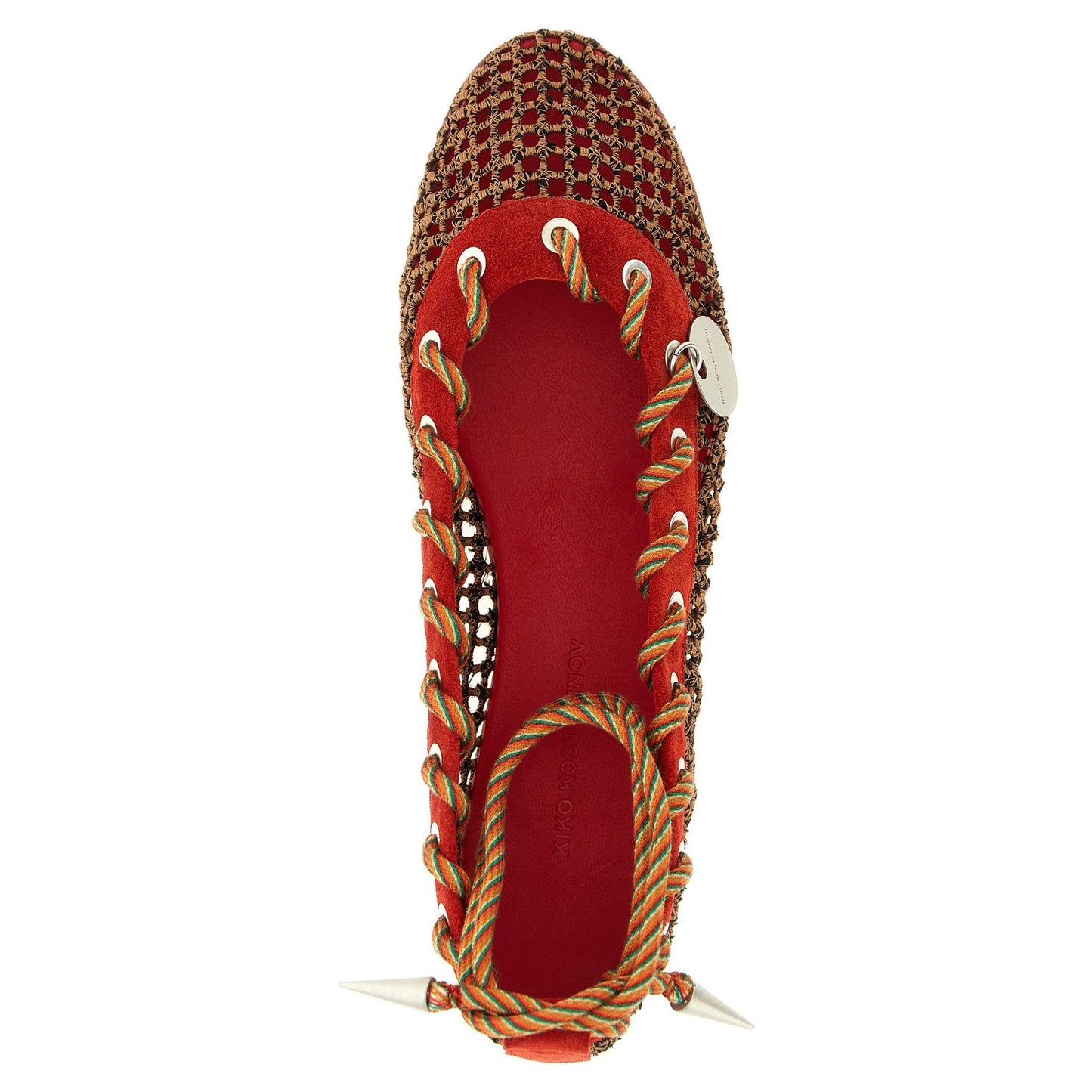 Kiko Kostadinov Multicolor Polyester Ballet Flats