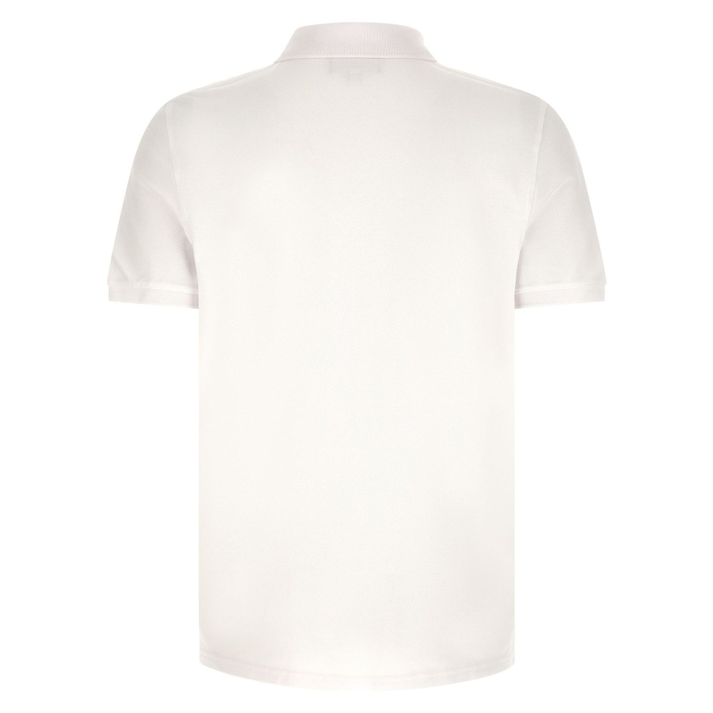 Maison Kitsuné White Cotton Polo Shirt
