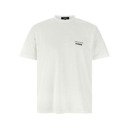 Comme Des Garçons White Cotton T-Shirt