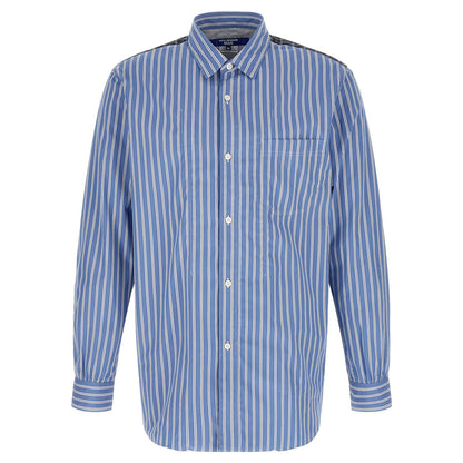 Junya Watanabe Blue Cotton Blouse