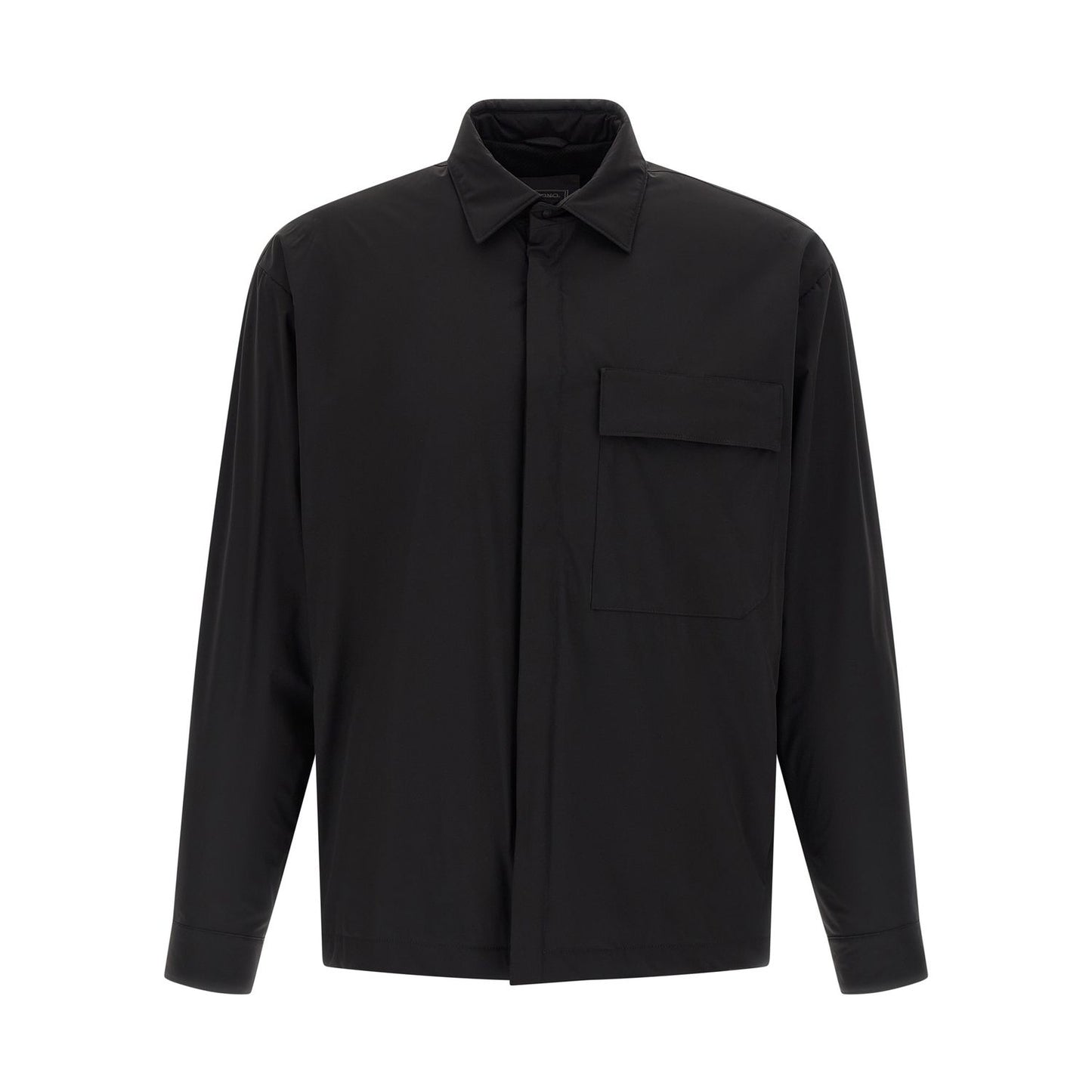 Herno Black Polyamide Shell Jacket