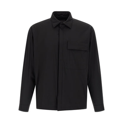 Herno Black Polyamide Shell Jacket