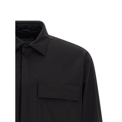 Herno Black Polyamide Shell Jacket
