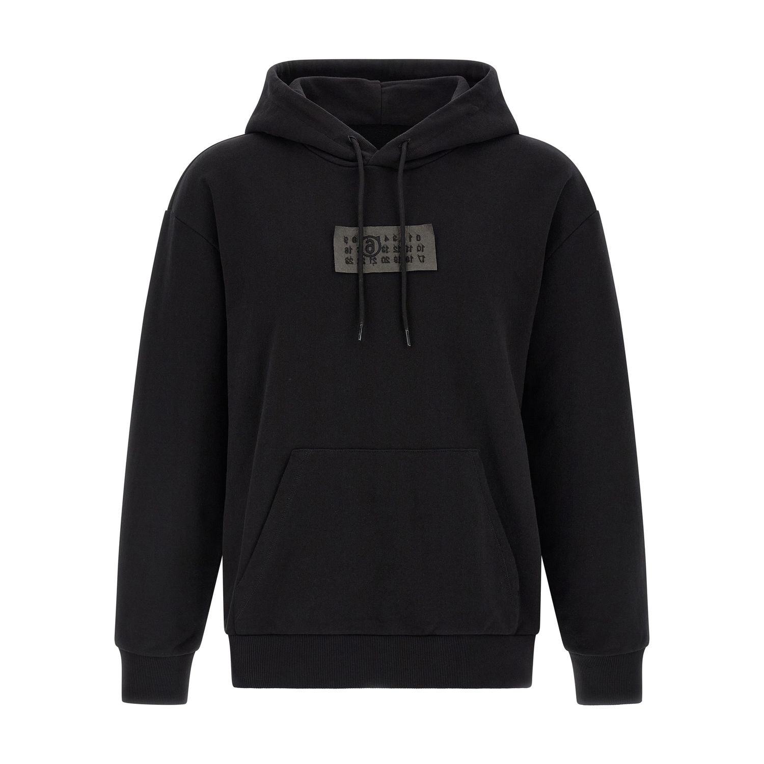 MM6 Maison Margiela Black Cotton Sweatshirt