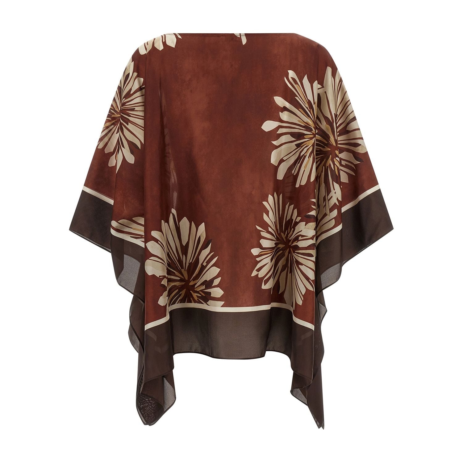 Brunello Cucinelli Bordeaux Silk Blouse