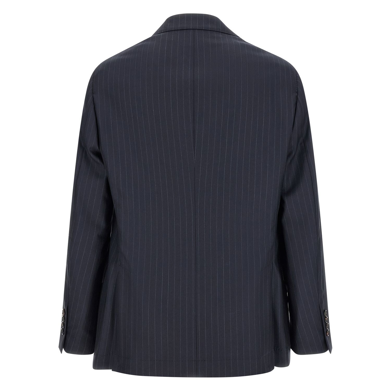 Brunello Cucinelli Blue Virgin Wool Blazer