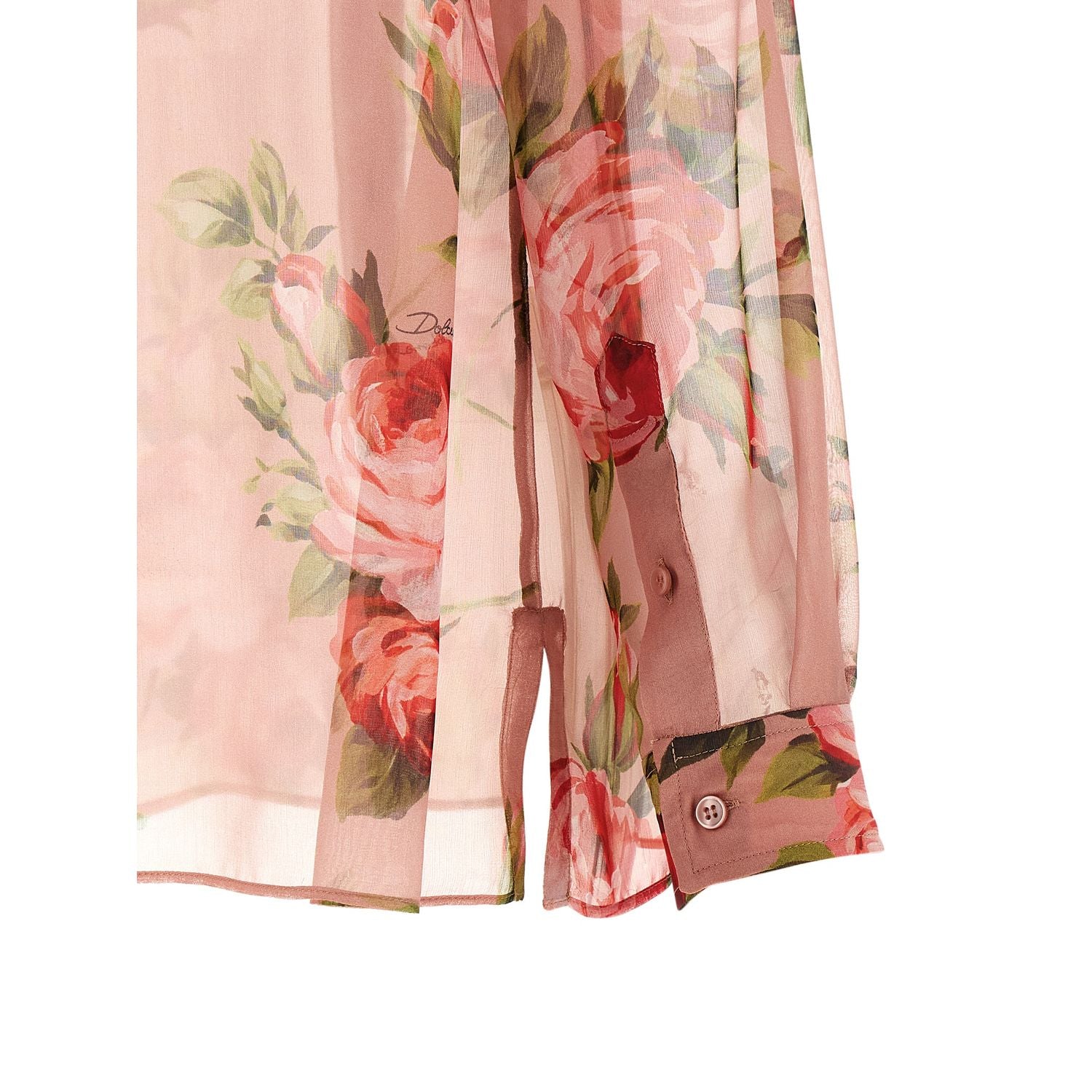 Dolce & Gabbana Multicolor Silk Blouse