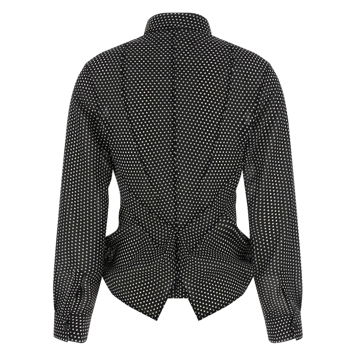 Junya Watanabe Bicolor Polyester Blouse