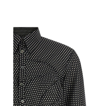 Junya Watanabe Bicolor Polyester Blouse