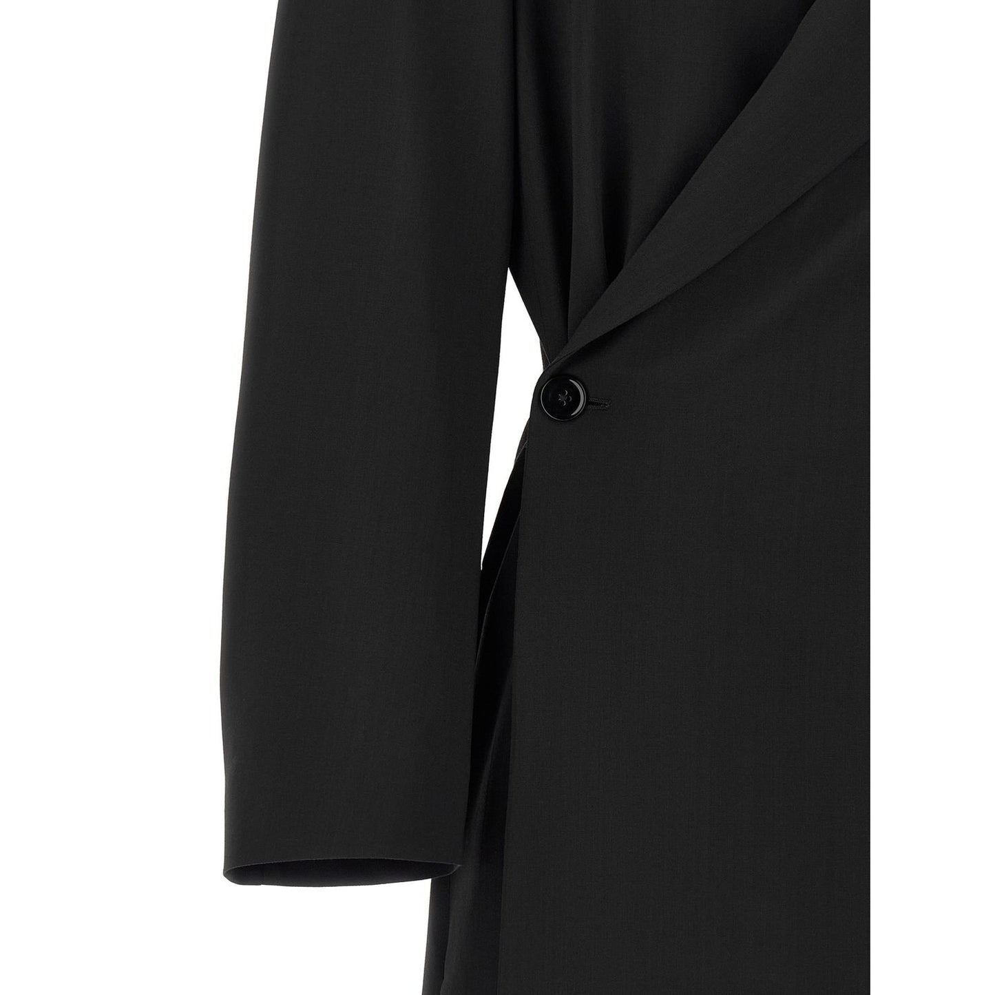 Lemaire Blue Wool Coat