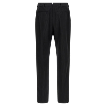 Saint Laurent Black Wool Dress Pants