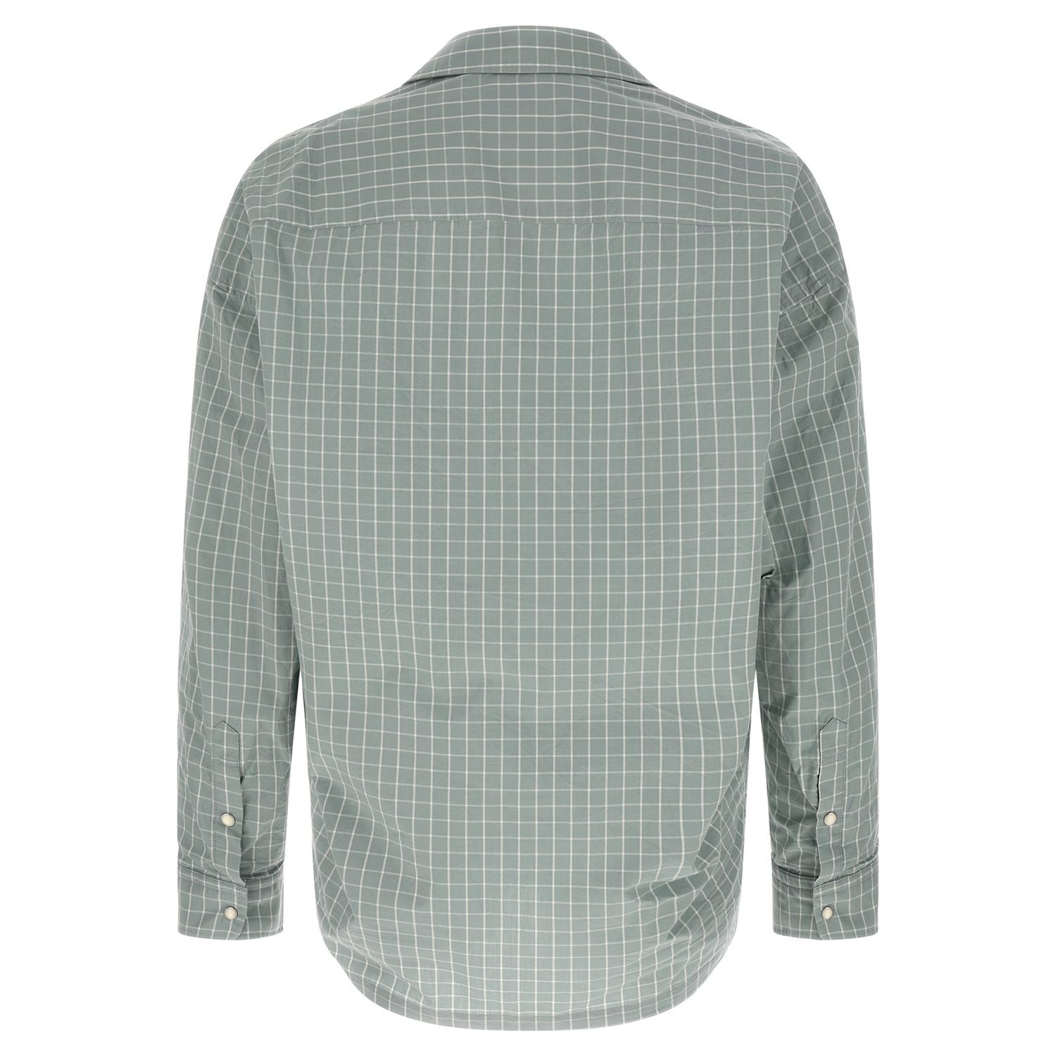 Maison Mihara Yasuhiro Blue Cotton Blouse