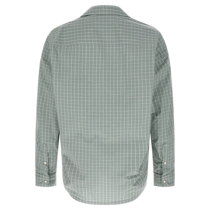 Maison Mihara Yasuhiro Blue Cotton Blouse
