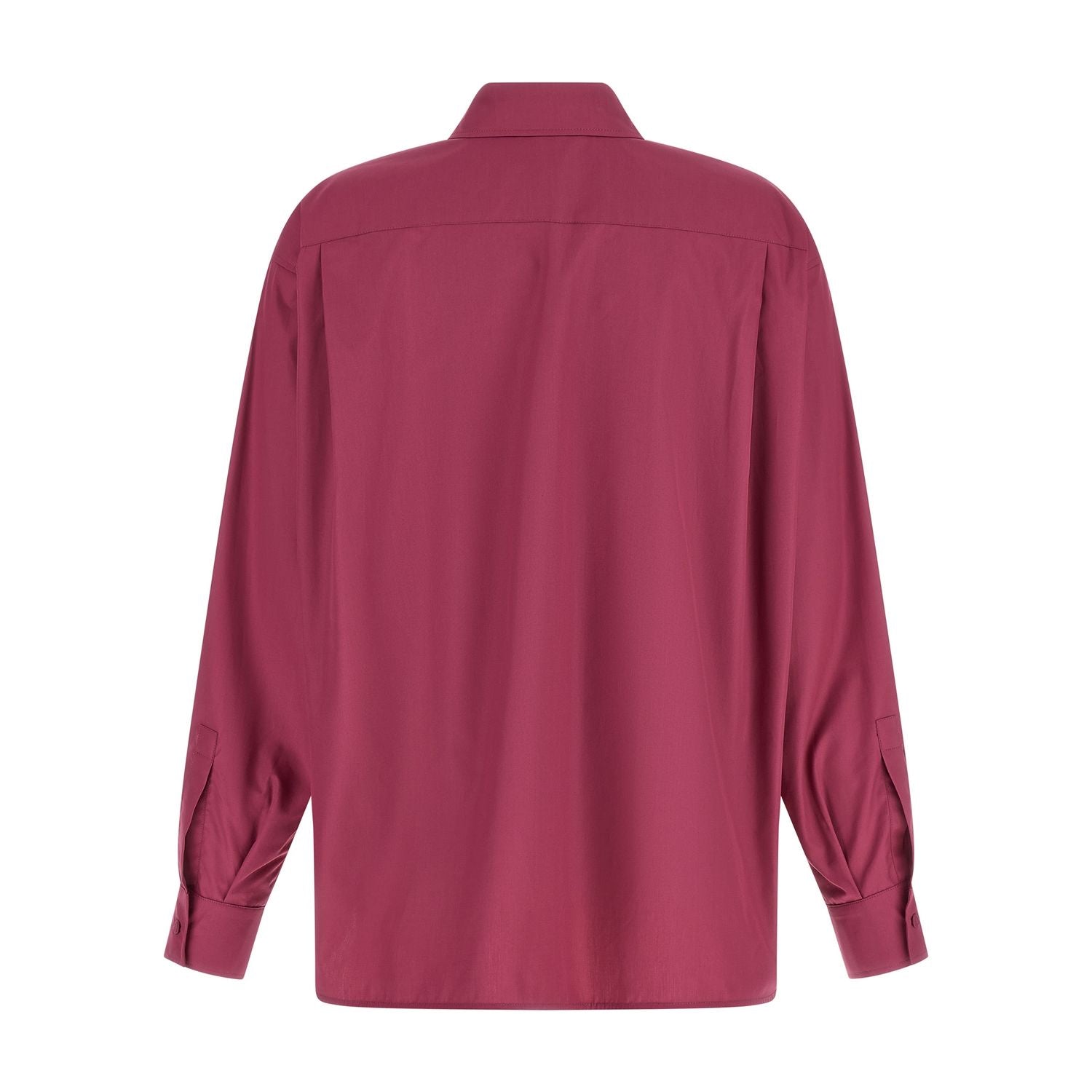 Max Mara Fuchsia Cotton Blouse