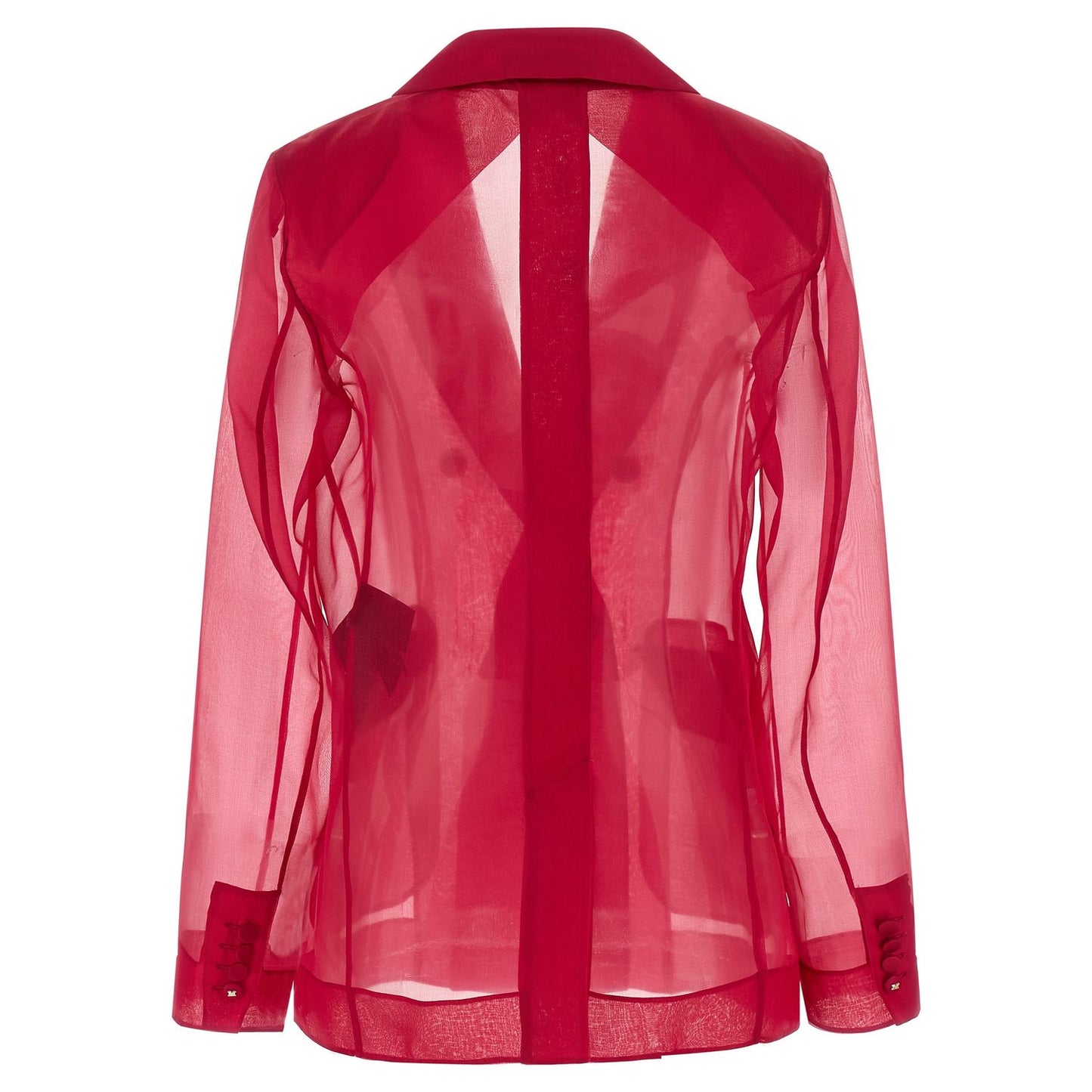 Max Mara Fuchsia Silk Blazer
