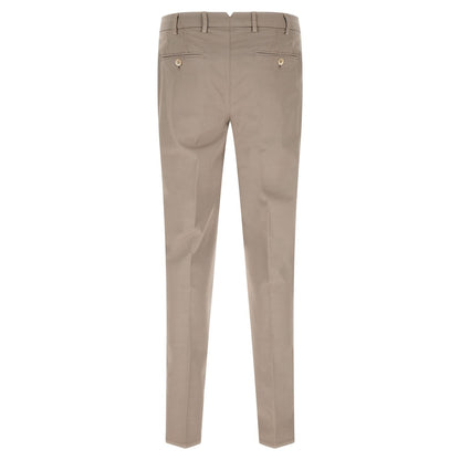 Brunello Cucinelli Beige Cotton Casual Pants