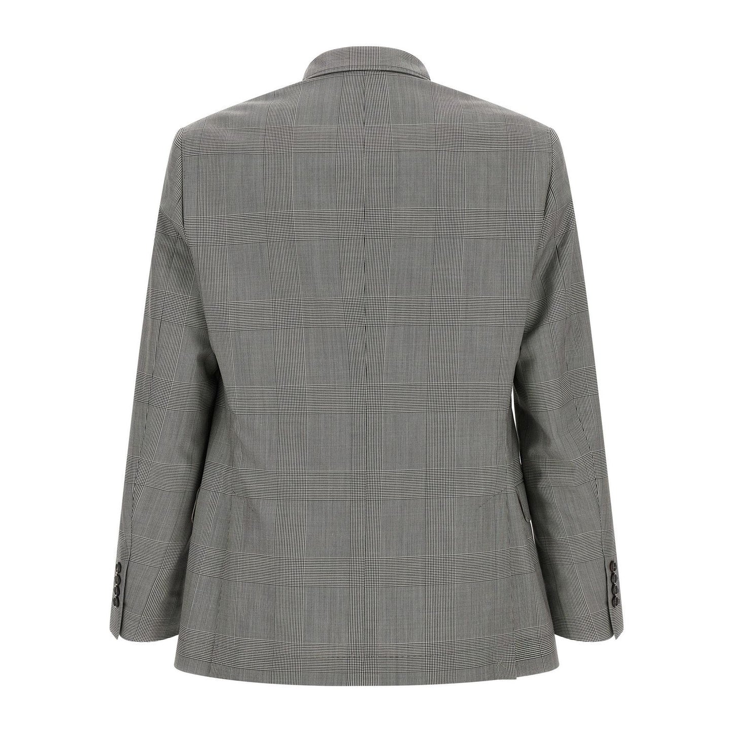 Brunello Cucinelli Gray Virgin Wool Blazer