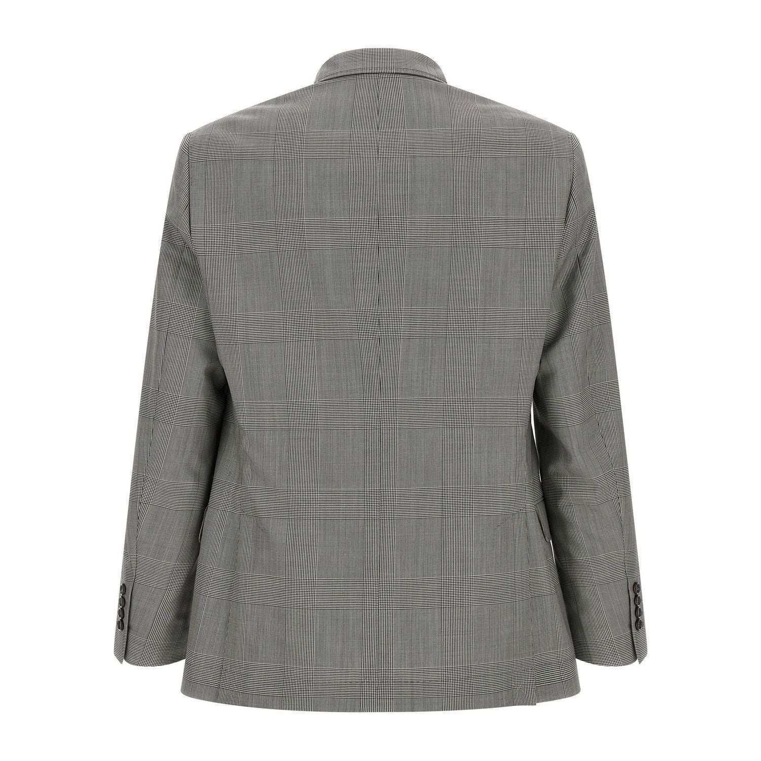 Brunello Cucinelli Gray Virgin Wool Blazer