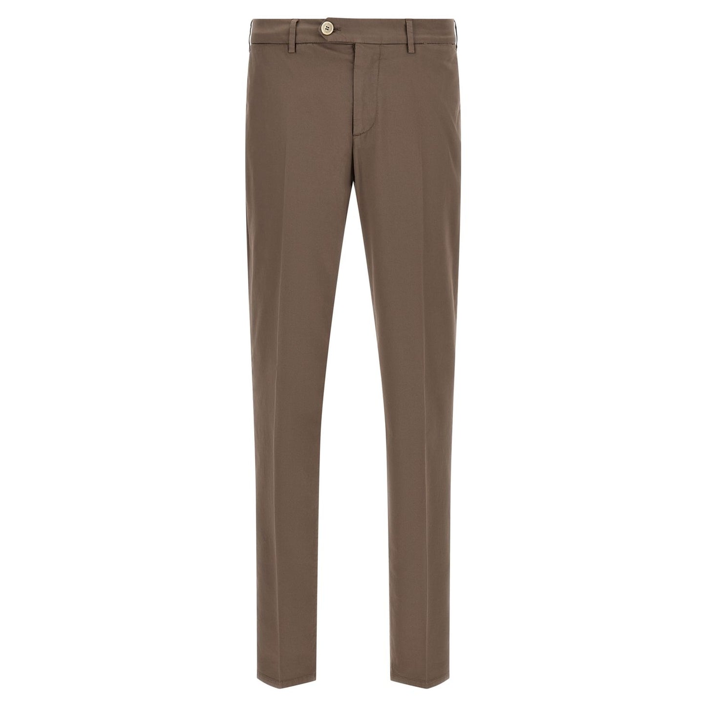 Brunello Cucinelli Beige Cotton Casual Pants