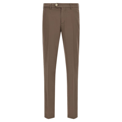 Brunello Cucinelli Beige Cotton Casual Pants