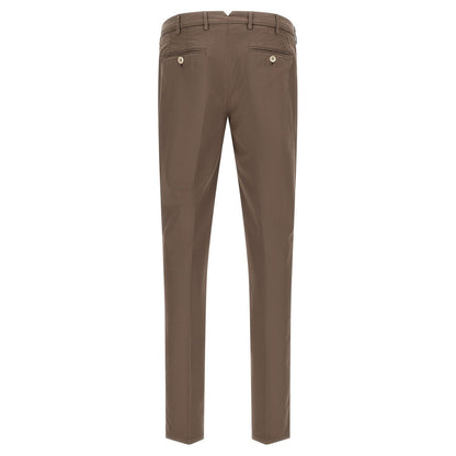 Brunello Cucinelli Beige Cotton Casual Pants