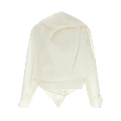 Issey Miyake White Paper Jacket