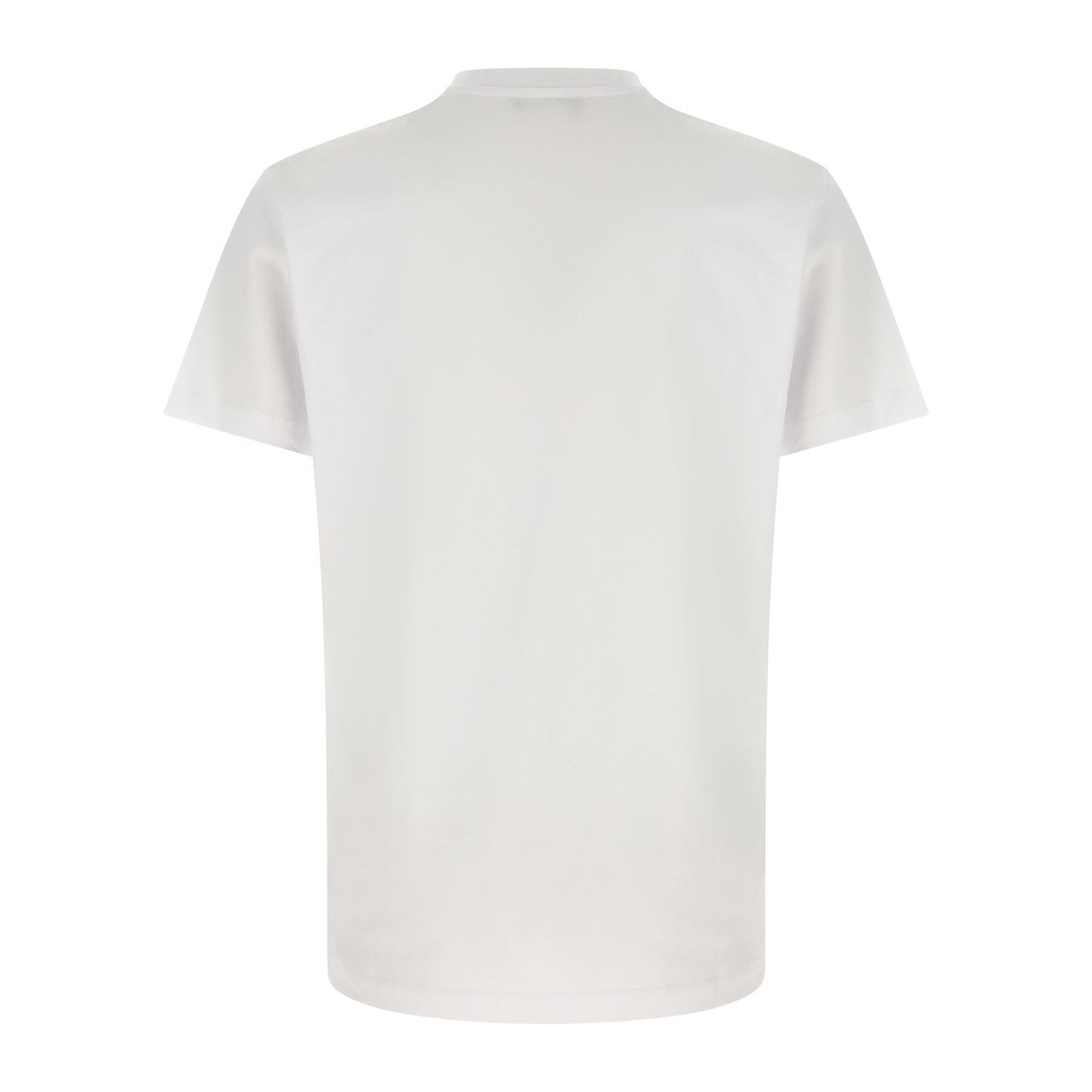 Versace White Cotton T-Shirt