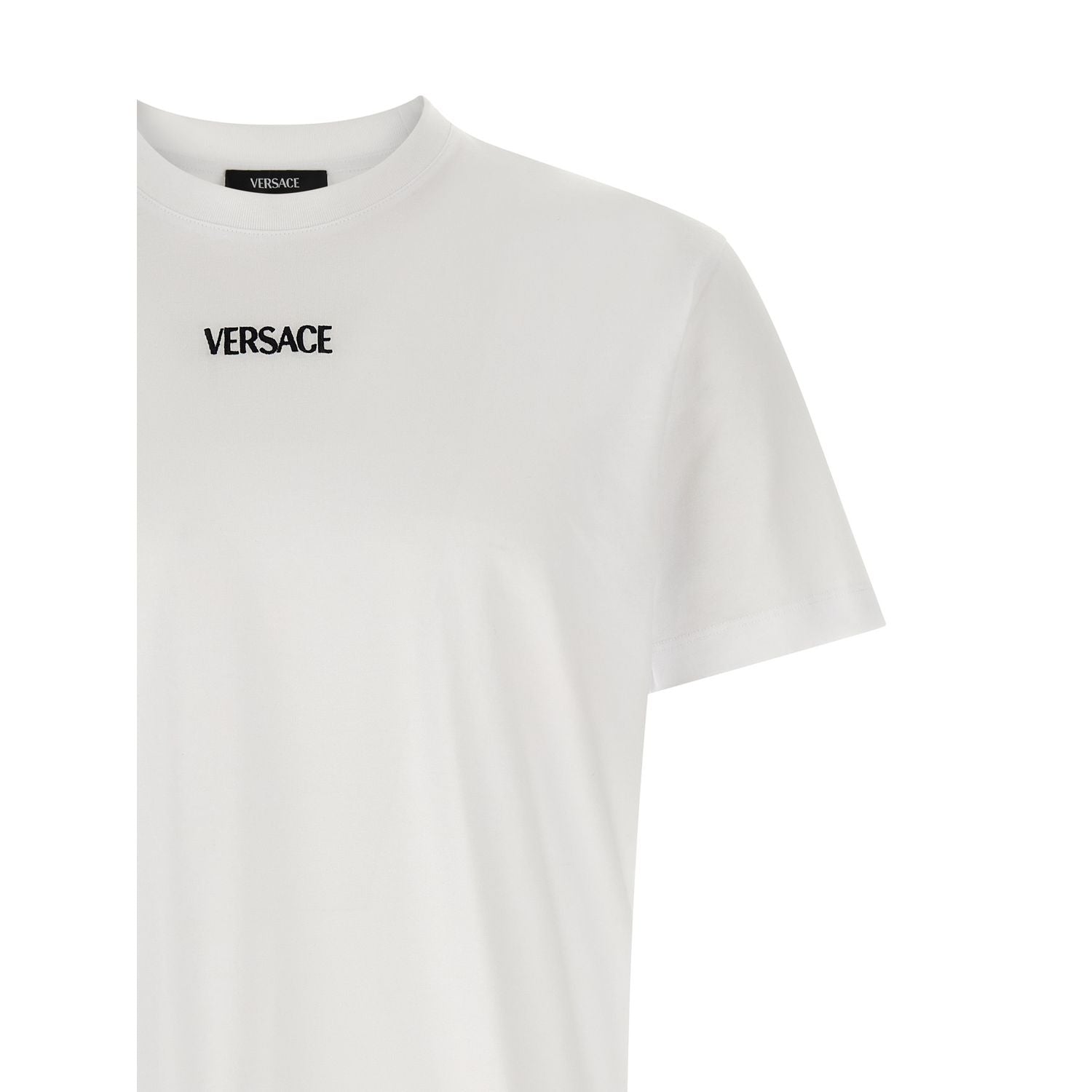 Versace White Cotton T-Shirt