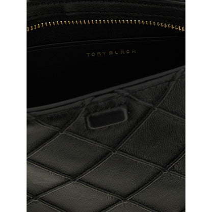 Tory Burch Black Lamb Leather Cardholder