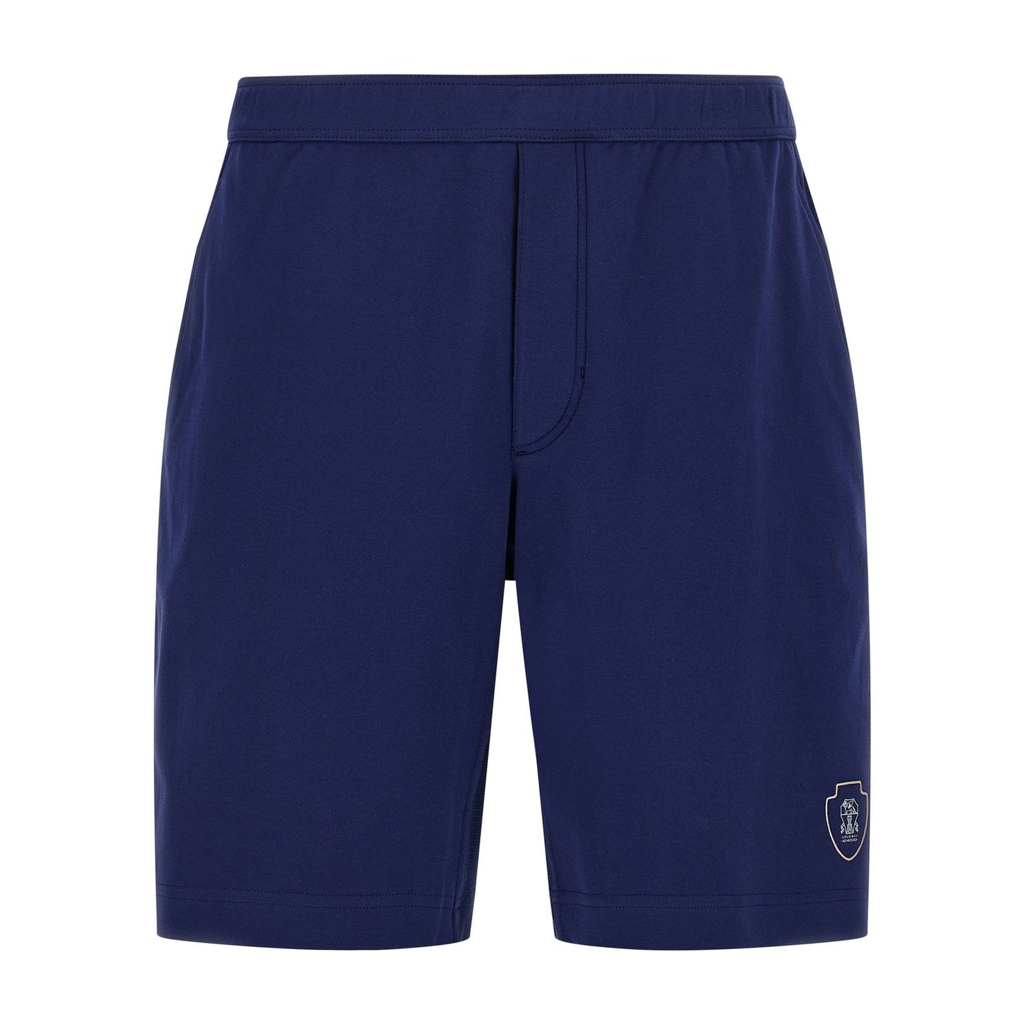 Brunello Cucinelli Blue Cotton Bermuda Shorts