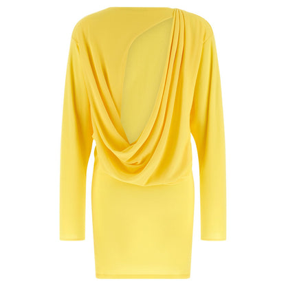 Jacquemus Bicolor Viscose Short Dress