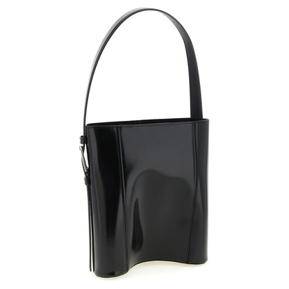 Coperni Black Cowhide Shoulder Bag