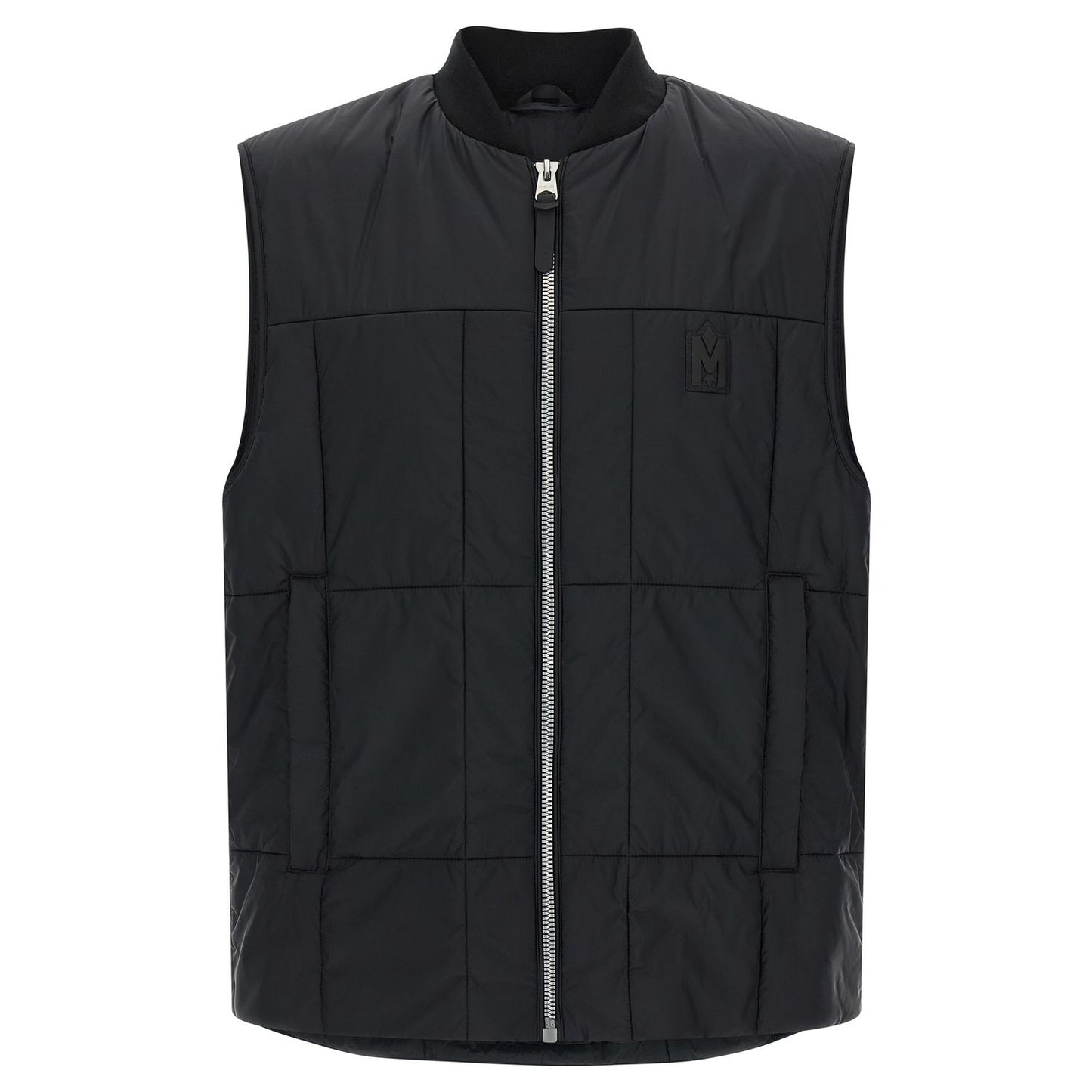 Mackage Black Nylon Sleeveless Jacket