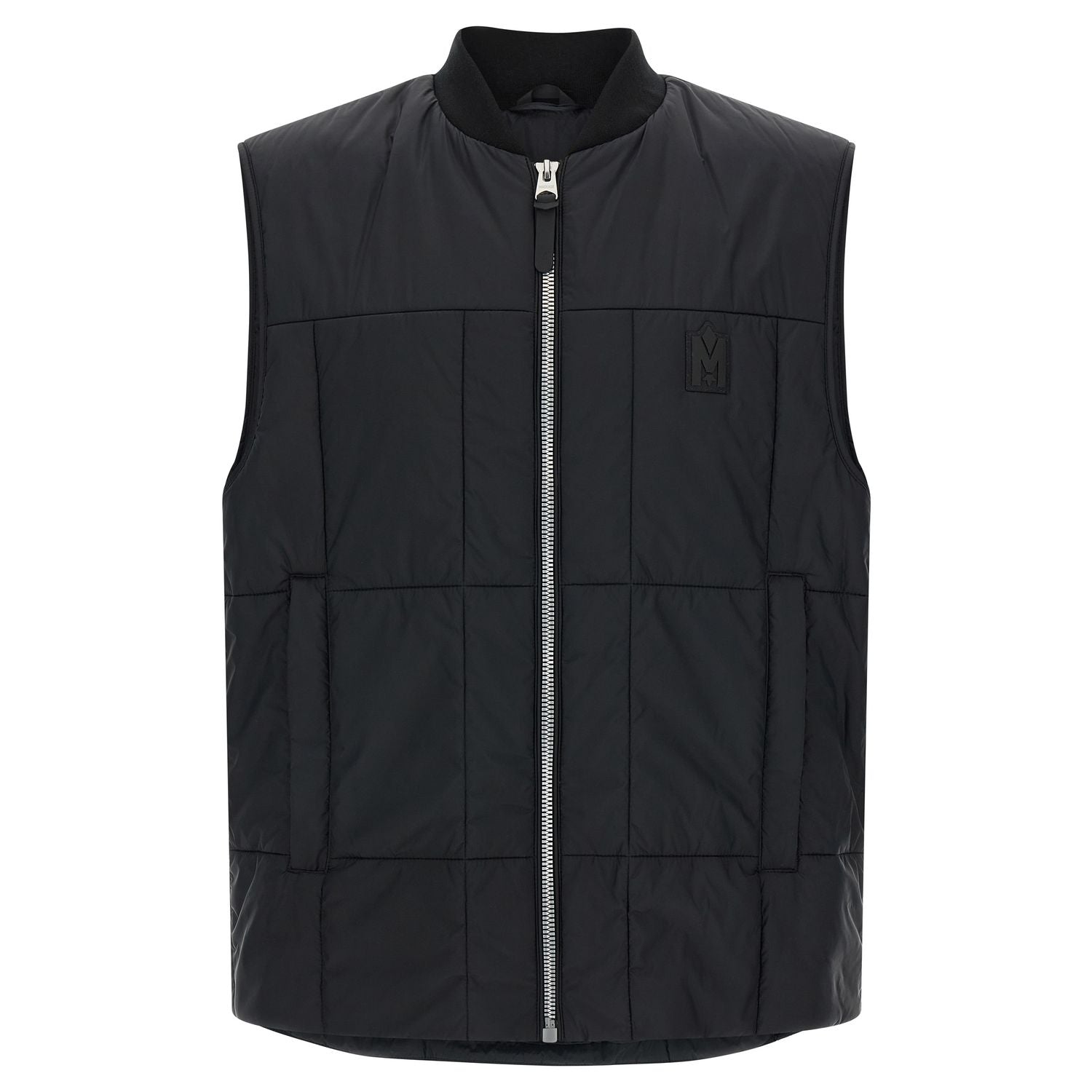 Mackage Black Nylon Sleeveless Jacket