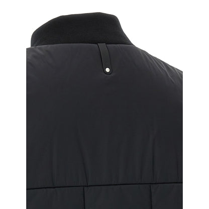 Mackage Black Nylon Sleeveless Jacket