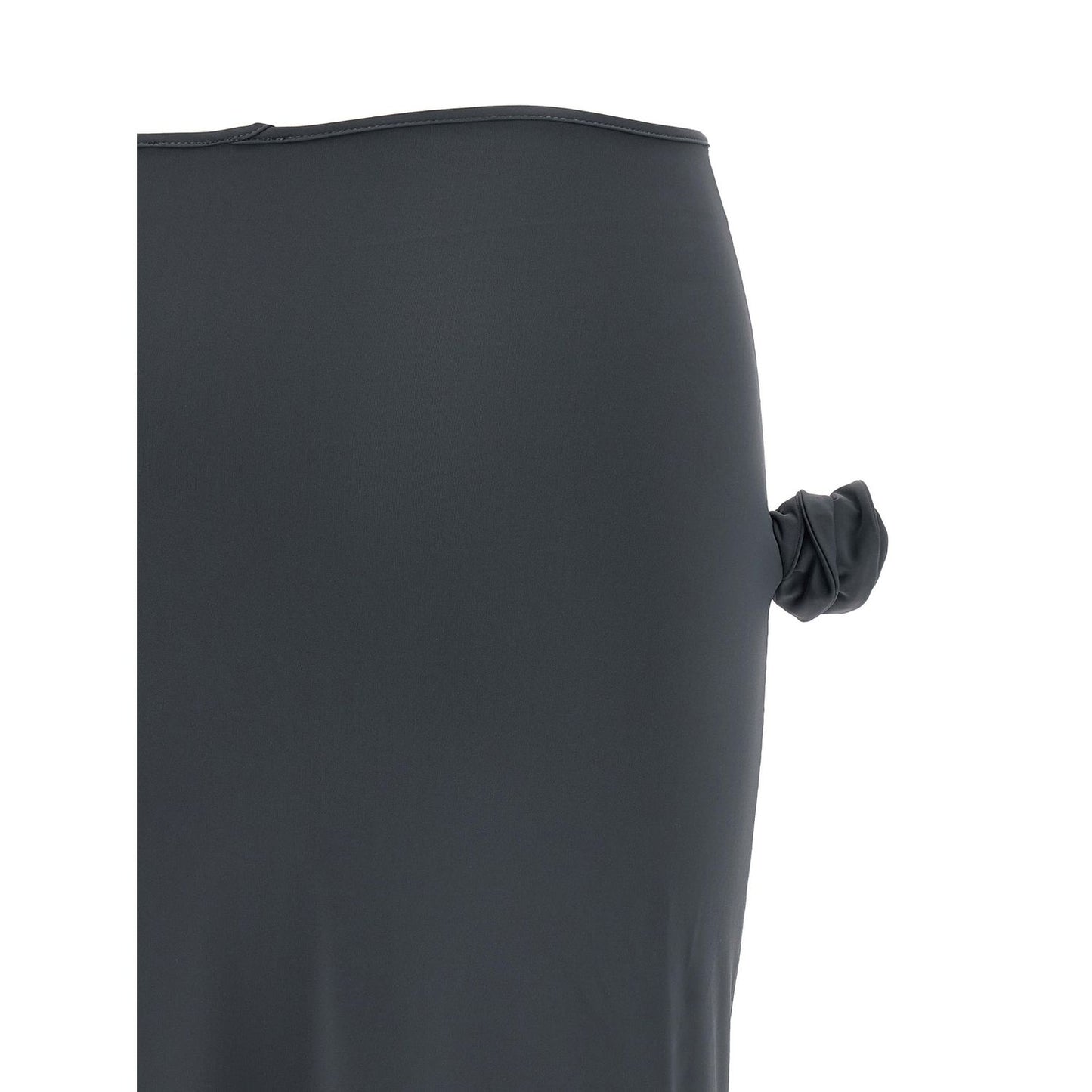 Coperni Gray Polyamide Midi Skirt