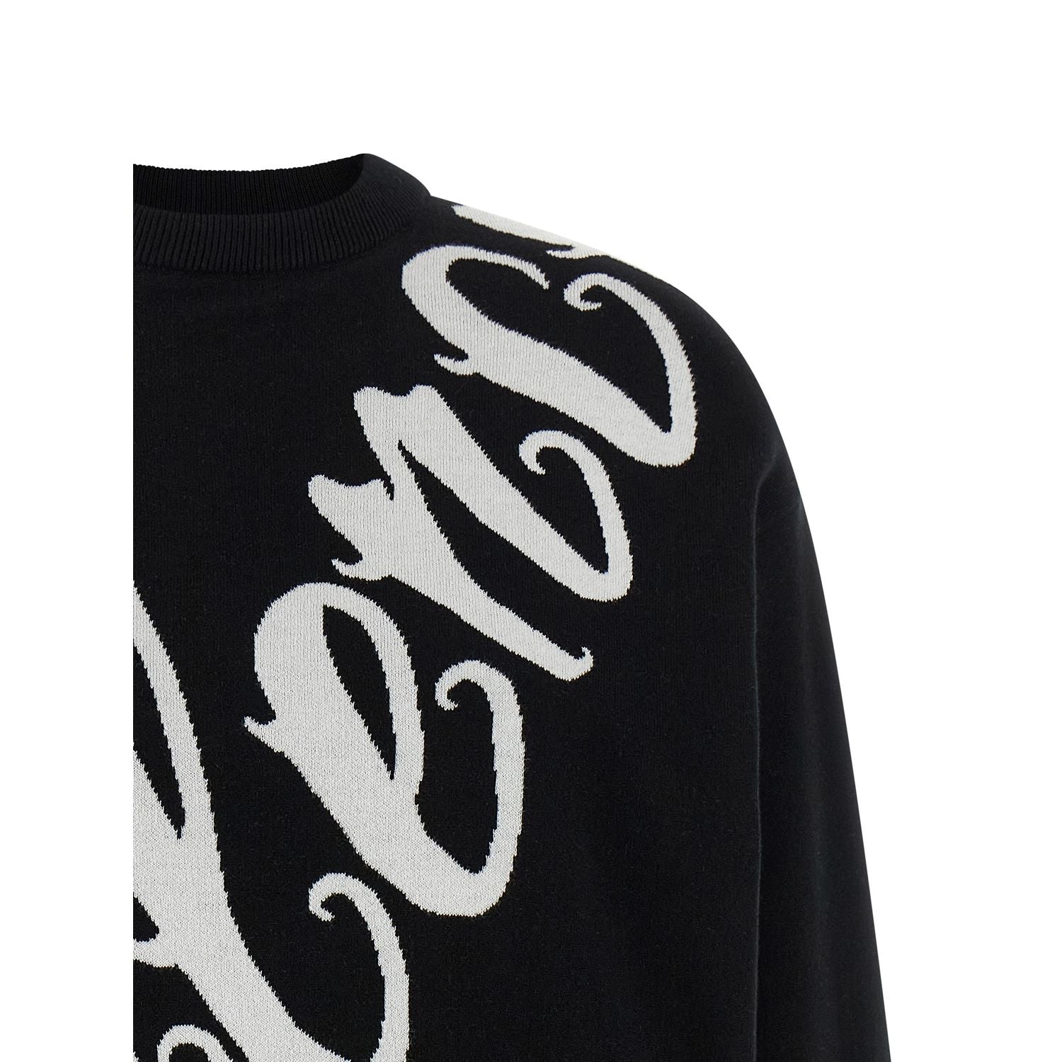 Balenciaga Bicolor Cotton Cardigan
