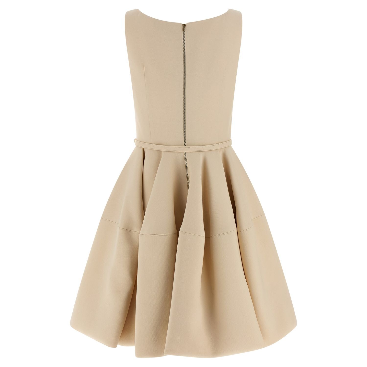 Fendi Multicolor Wool Short Dress