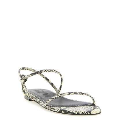Staud Bicolor Cowhide Flat Sandals