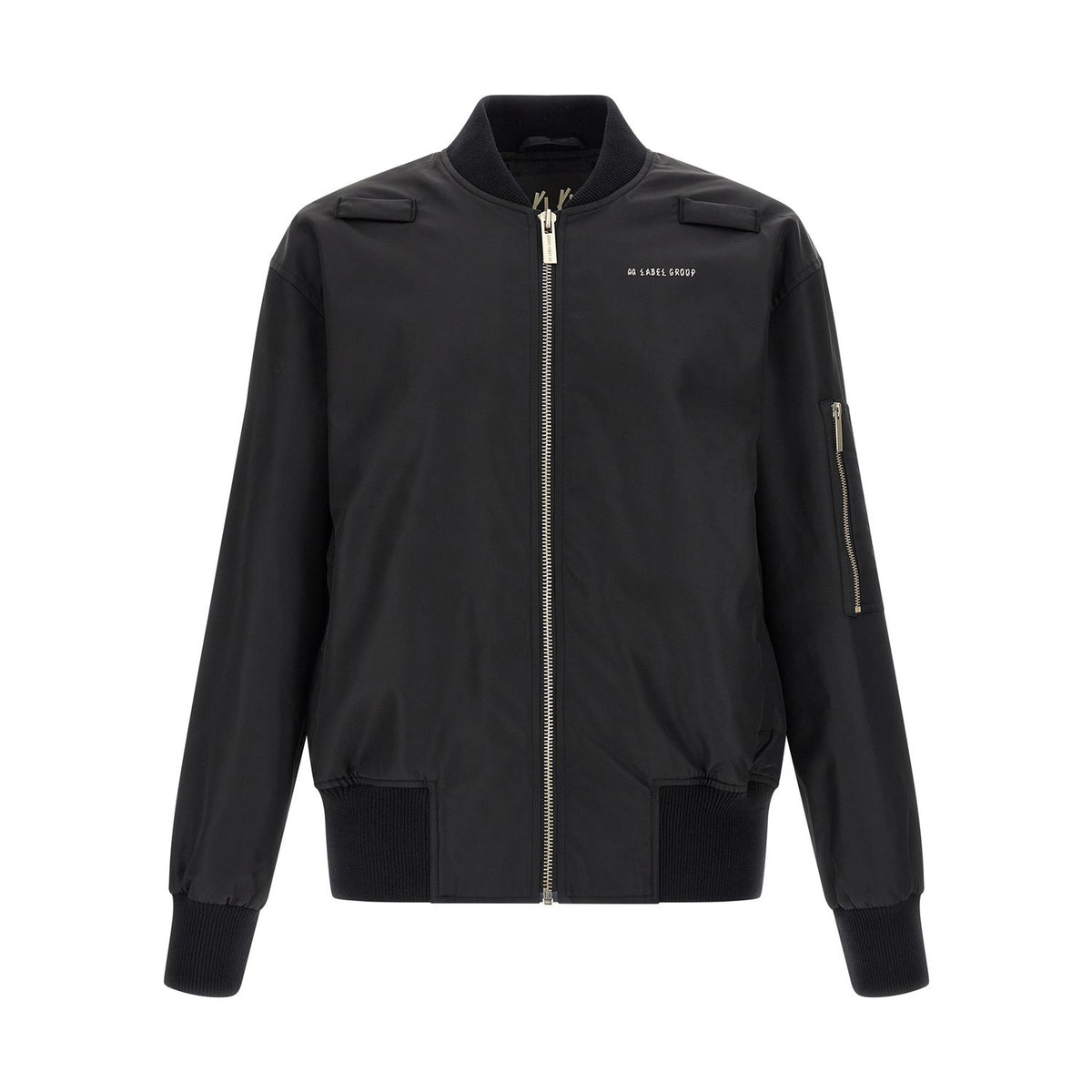 44 Label Group Black Polyamide Bomber