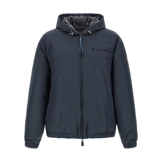 Moncler Grenoble Blue Polyamide Shell Jacket