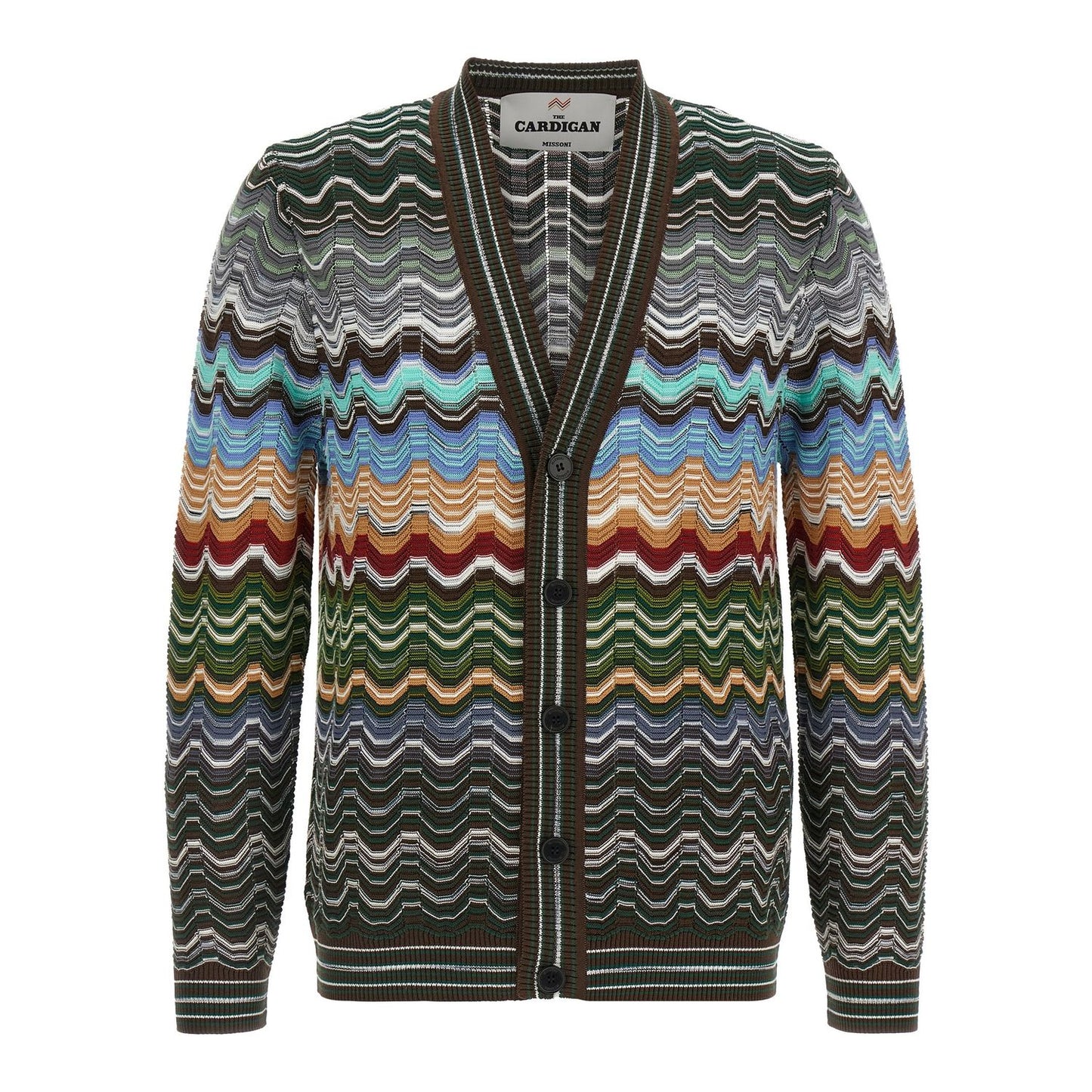 Missoni Multicolor Cotton Cardigan