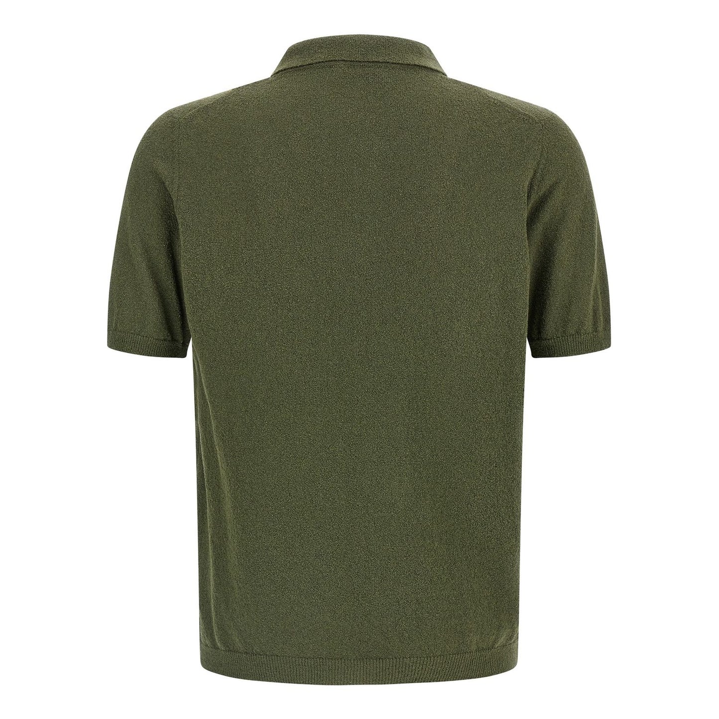 Roberto Collina Bicolor Cotton Polo Shirt